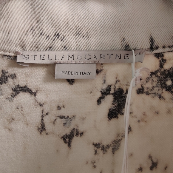 STELLA McCartney Acid Wash Zip Denim Utility Jumpsuit $1330 Size 40 US Med - Picture 14 of 16